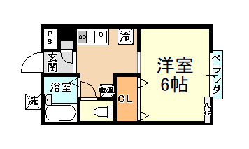 【間取り】 | ハイツ河田