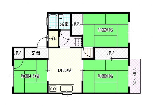 【間取り】 | ハイツトシ