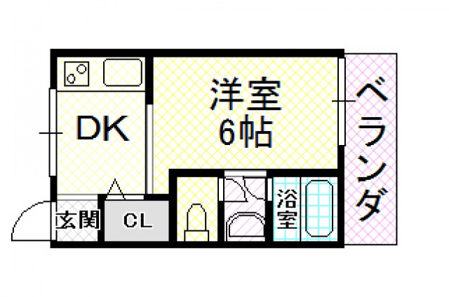 【間取り】 | 畑本ハイツ