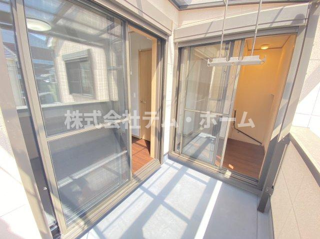 【バルコニー】 | 法善寺駅前戸建 | 2Fバルコニー