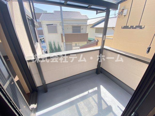 【バルコニー】 | 法善寺駅前戸建 | 2Fバルコニー
