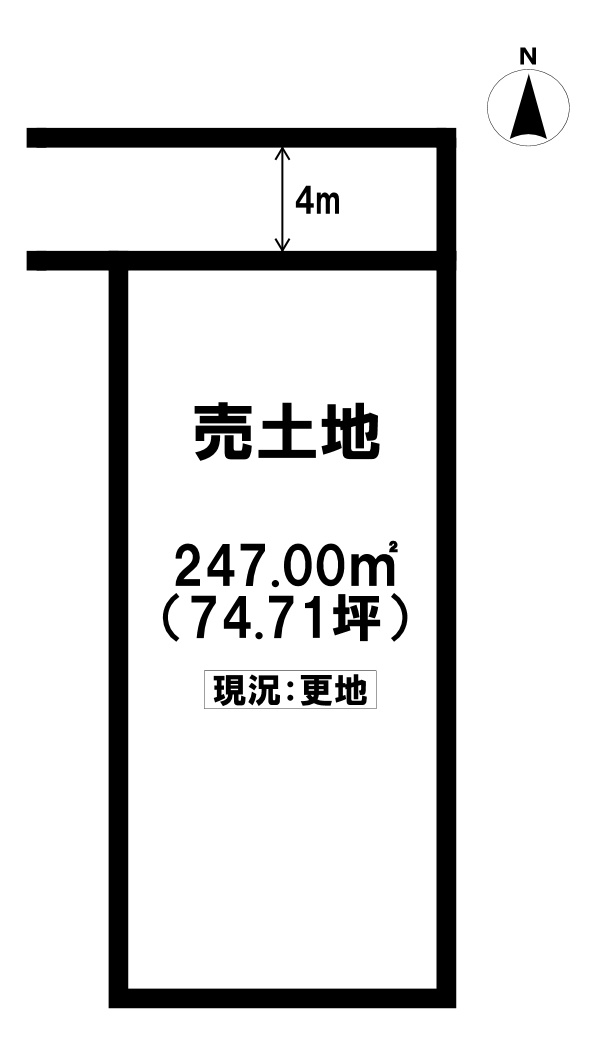 売土地　伊予郡松前町昌農内の画像