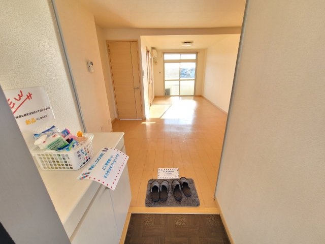 シティハイツナカムラⅢの玄関|ゆったりとした玄関です