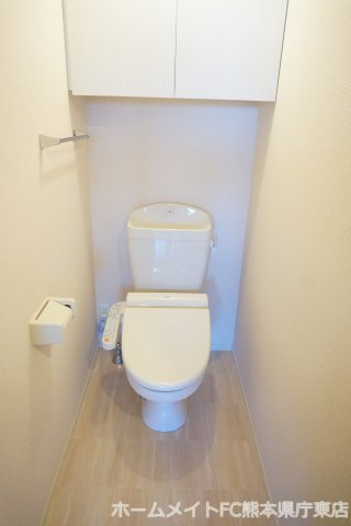 熊本市東区上南部２丁目のアパートのトイレ