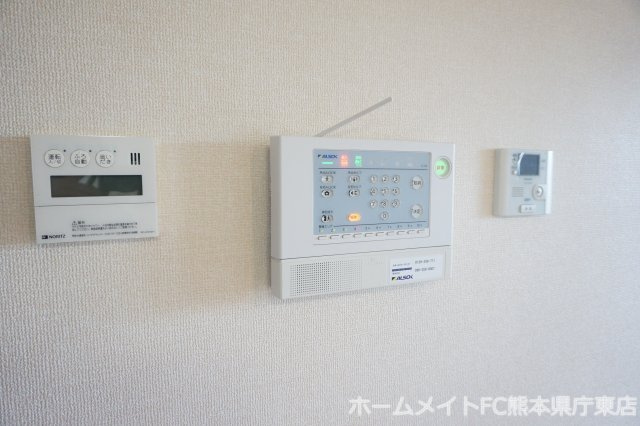 熊本市東区上南部２丁目のアパートのセキュリティ