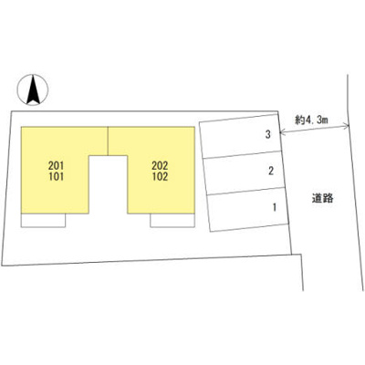 【区画図】 | D-room塩屋