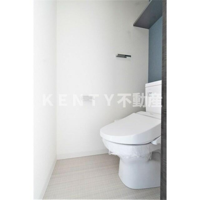 【トイレ】 | Ｌａ Ｄｏｕｃｅｕｒ大森山王 | 落ち着いた色調のトイレです