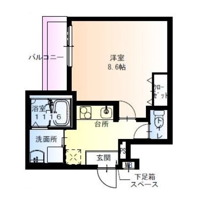 【間取り】 | フジパレス鳳駅西Ⅴ番館 