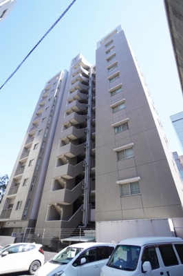 【外観】 | 国泰寺パークホームズ（リフォーム済） | 現地（2023年2月28日13：00頃）撮影