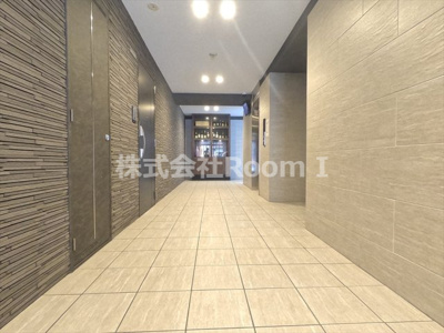 【ロビー】 | ラフィット松屋町 | 清潔なロビーです