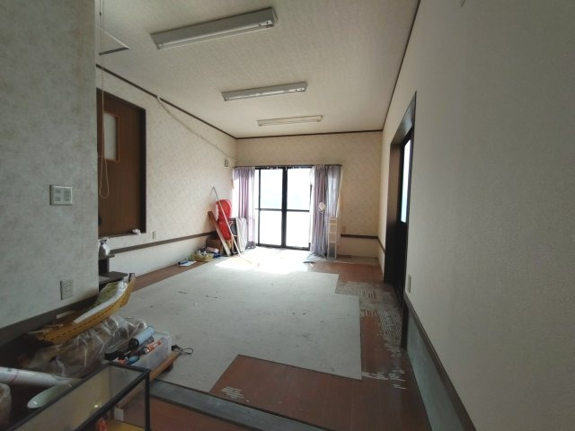 高崎市正観寺町店舗併用住宅の内装|店舗部分