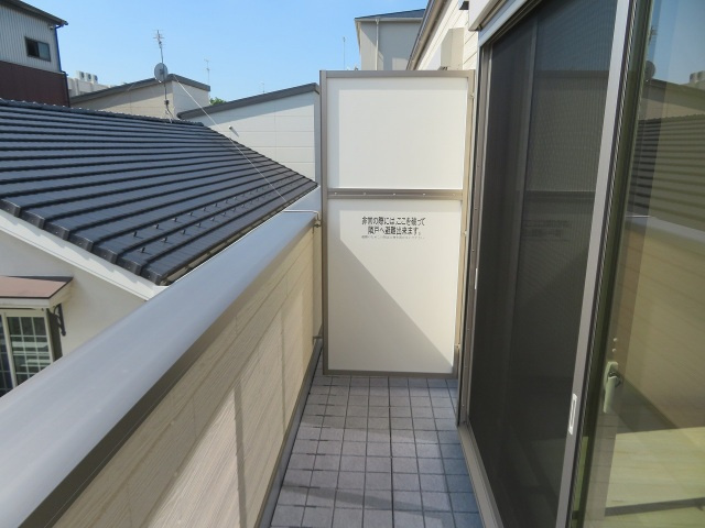トレセルペンティのバルコニー