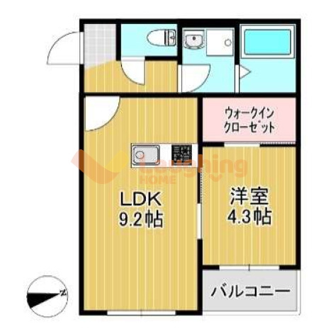 BraveBase花畑駅南の間取り