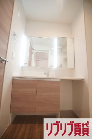 ラ・パートメント千葉の洗面所