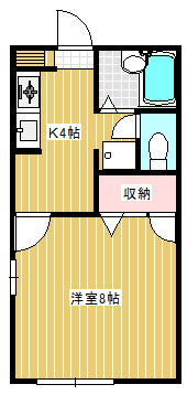 ヘイワハイツの間取り