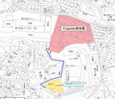 【駐車場】 | T's garden 西寺尾 | ハイルーフ車も納車できる駐車場です！