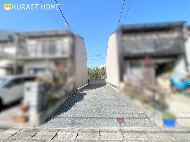 京都市伏見区久我石原町　建築条件なし土地の外観