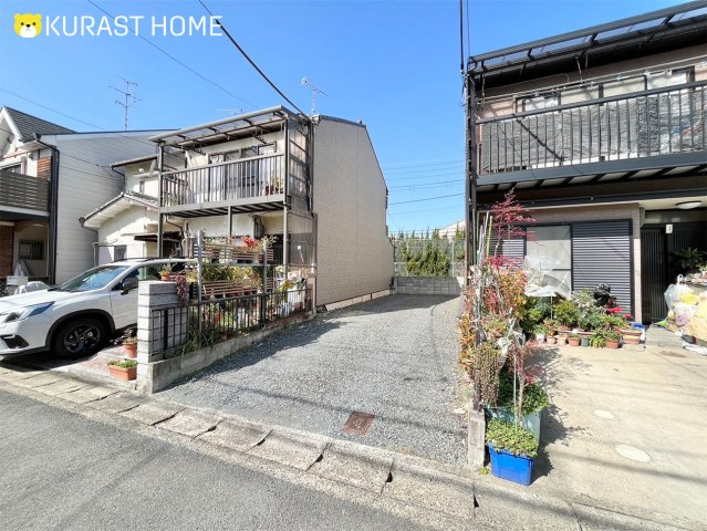 京都市伏見区久我石原町　建築条件なし土地の外観
