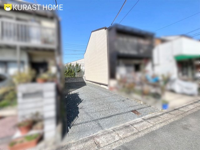 京都市伏見区久我石原町　建築条件なし土地の外観