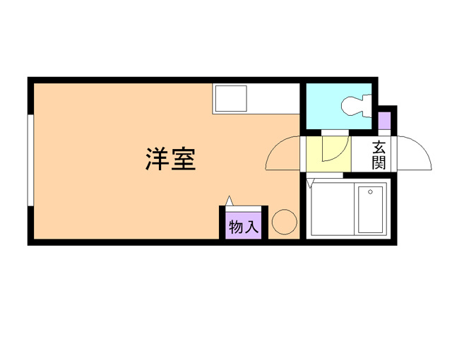 ハイツプラタナス1号館の間取り