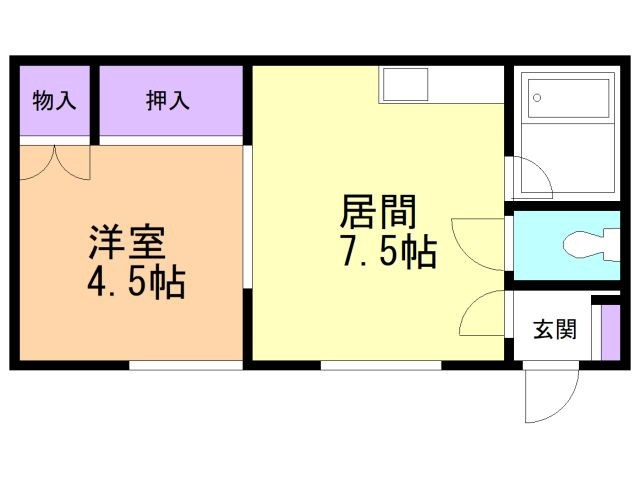 ハイツサンサーラの間取り