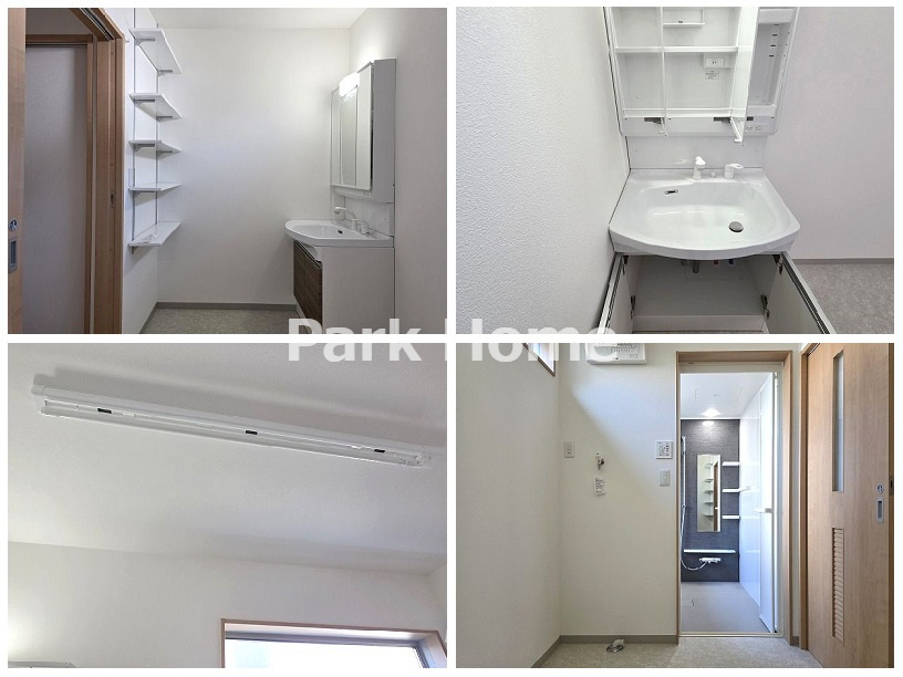 高知市南久万・北 新築戸建ての脱衣所