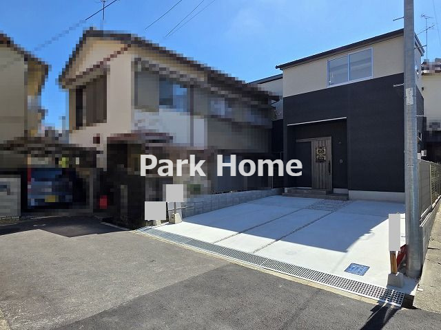 高知市南久万・北 新築戸建ての前面道路含む現地写真