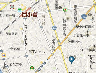 【地図】 | CASA東小岩（カーサヒガシコイワ）