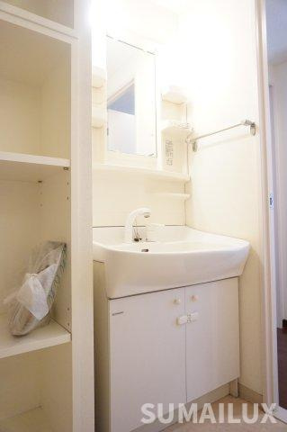 熊本市東区保田窪３丁目の賃貸マンションの独立洗面台