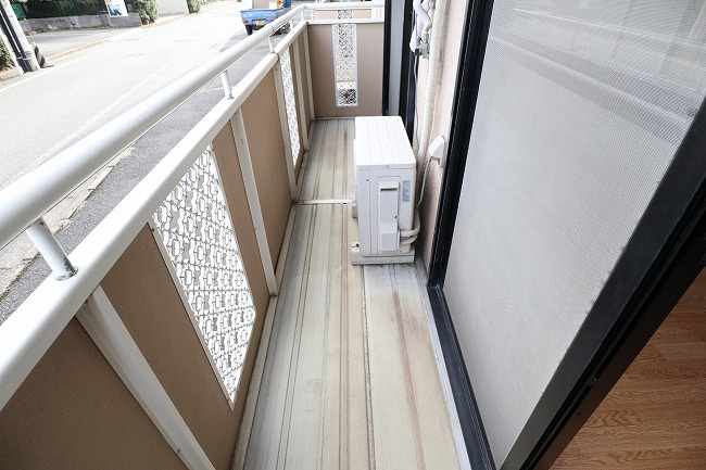 ヘルシーシャトーのバルコニー