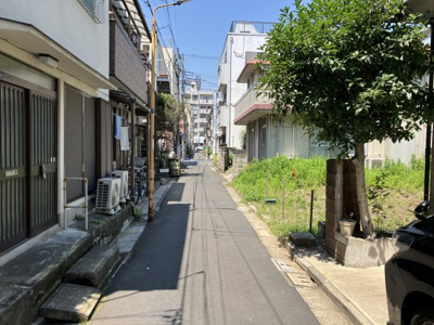 【前面道路含む現地写真】 | 墨田区横川３丁目の売地