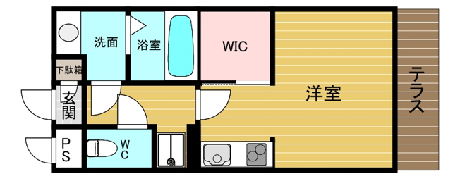 【間取り】 | ルミネ甲東園