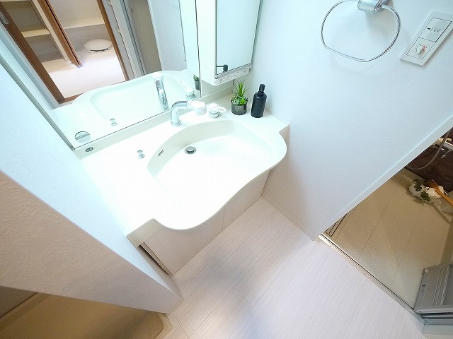 BELL ANGE NARAの洗面所|スペースが確保できる洗面所です