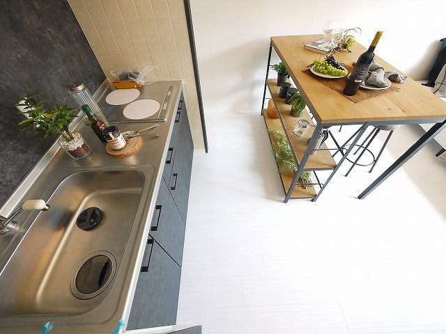 BELL ANGE NARAのキッチン|お料理しやすいキッチンです