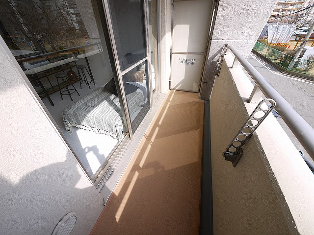 BELL ANGE NARAのバルコニー|陽当たり良好なバルコニーです