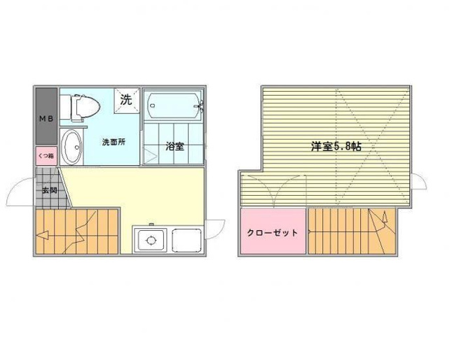 【間取り】 | ラ・クラッセ飯倉