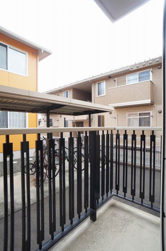 メゾン・セリーヌのバルコニー