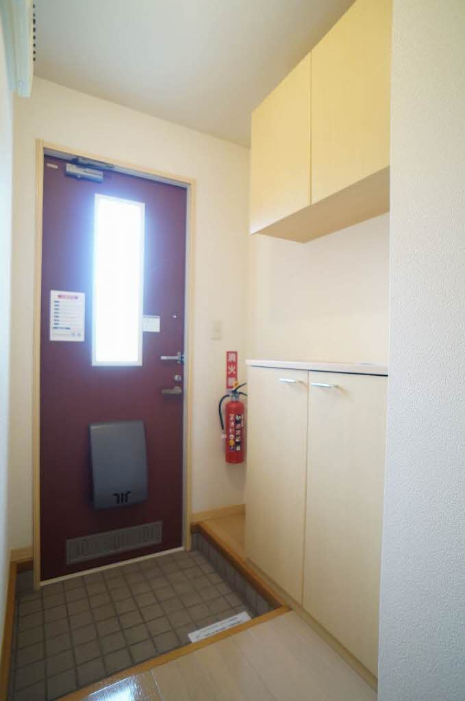 メゾン・セリーヌの玄関