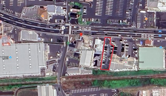 津山市川崎　売土地197.53坪の地図