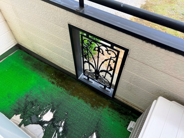 レオパレス南栄第4のバルコニー