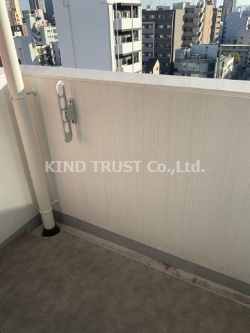 ビガーポリス397　M:COURT天神橋のバルコニー