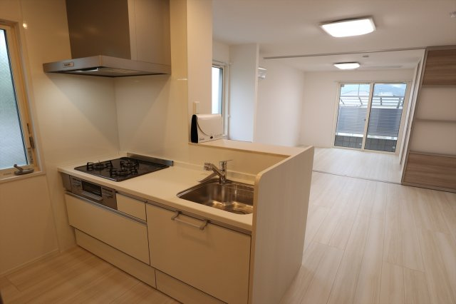 アネシス寺家A・B　A棟のキッチン