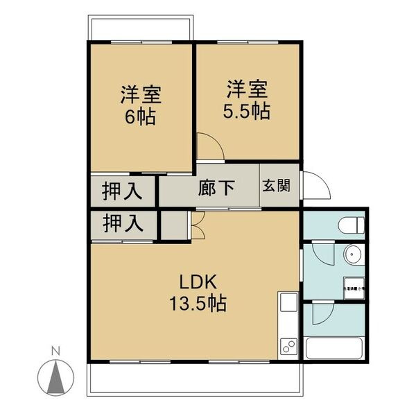 セントラル瑞穂の間取り