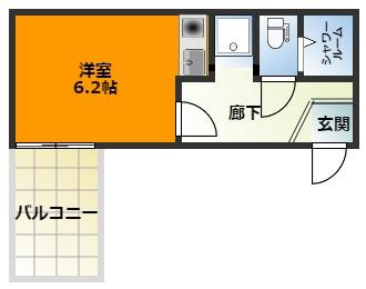 【間取り】 | HESTA近大前