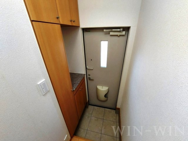 フレシール天伯 C棟の玄関