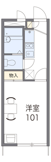 【間取り】 | グランドゥールB