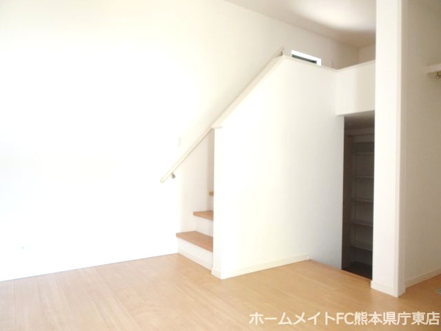 熊本市中央区八王寺町のアパートの内装