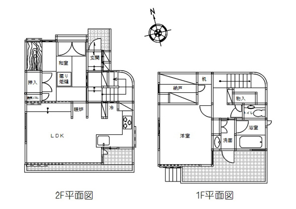 【間取り】 | 熱海自然郷　戸建