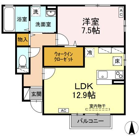 グレースフィールドの間取り