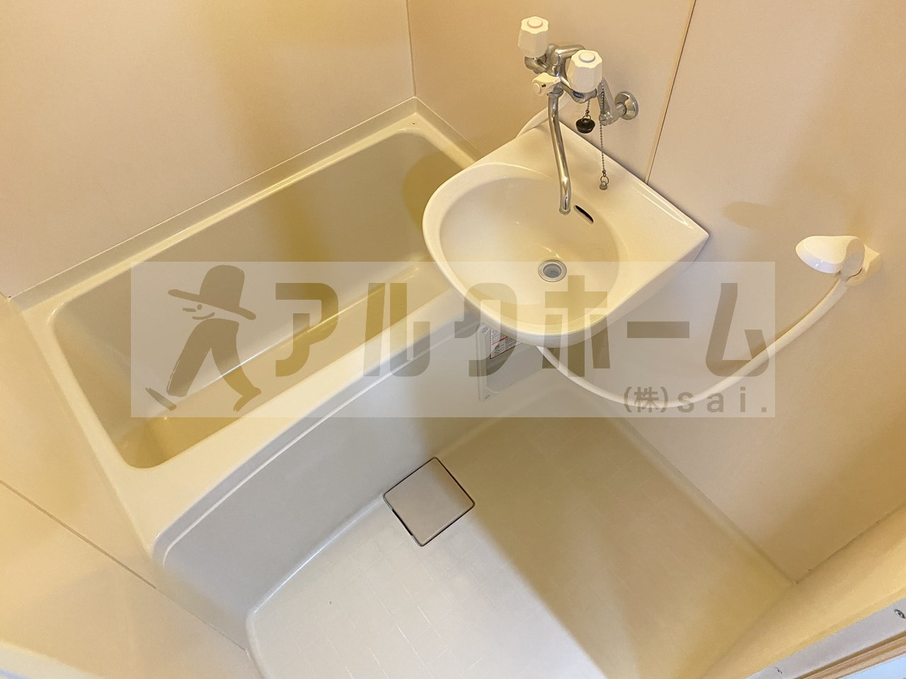 メゾンフェリシア沢田の浴室|メゾンフェリシア沢田（土師ノ里駅）　１K